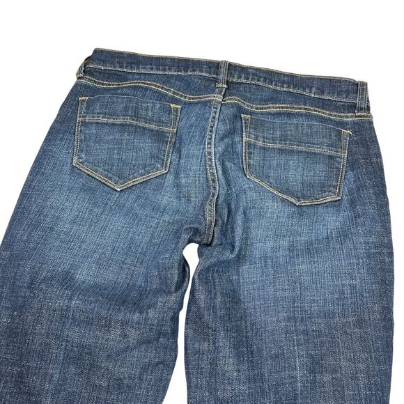 Old Navy The Sweetheart Y2K Curvy Mid Rise Bootcut Jeans Dark Wash 8 Long - Picture 4 of 6